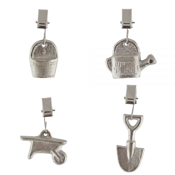 Esschert Design Tischtuchgewichte Gusseisen TW31, 4er Set, verschie... von Esschert Design