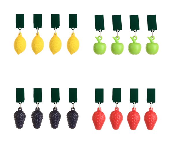 Esschert Design Tischtuchgewichte Obst TW33, 4er Set, verschiedene ... von Esschert Design
