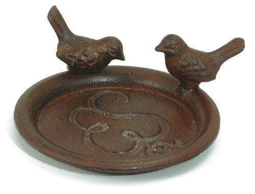 Esschert Design Topfuntersetzer mit Vogelmotiv in rost, rund, max. Topf Ø 10 cm Esschert Design Topfuntersetzer mit Vogelmotiv in rost, rund, max. Topf Ø 10 cm von Esschert Design