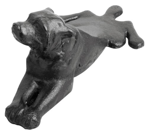 Esschert Design Türstopper, Türpuffer Motiv Hund aus Gusseisen, ca. 18 cm x 8,4 cm x 6,7 cm von Esschert Design