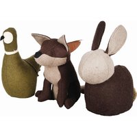 Esschert Design Türstopper Wildtiere sortiert, Motivwahl nicht möglich, 27,4 x 13,3 x 30,5 cm von Esschert Design