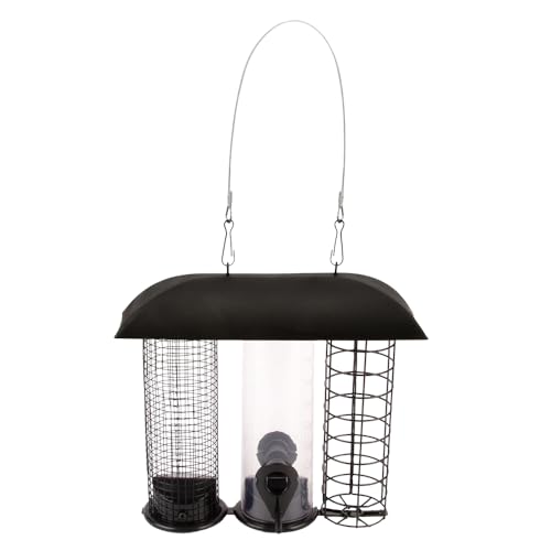 Esschert Design Voedersilo 3 in 1 - Zwart von Esschert Design