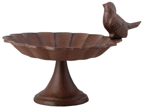 Esschert Design Vogeltränke, Vogelbad auf kurzem Fuß, ca. 19 cm x 16 cm x 14 cm Esschert Design Vogeltränke, Vogelbad auf kurzem Fuß, ca. 19 cm x 16 cm x 14 cm von Esschert Design