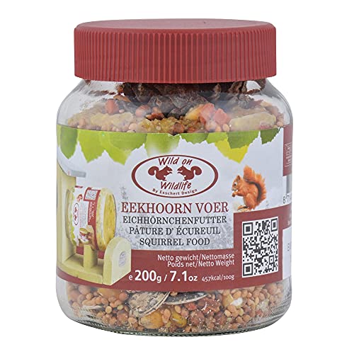 Esschert Design WA29 Eichhörnchen-Futter 200g von Fallen Fruits