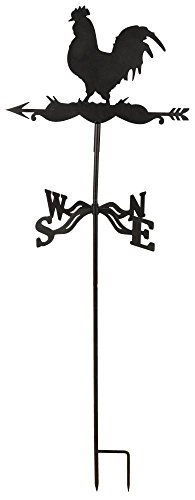 Esschert Design Wetterhahn aus Metall, 45,0 x 40,0 x 134,3 cm Esschert Design Wetterhahn aus Metall, 45,0 x 40,0 x 134,3 cm von Esschert Design
