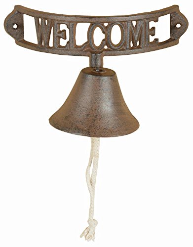 Esschert Design db85 Serie Welcome Klingeln, Antik Braun von Esschert Design