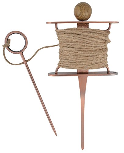 Esschert Design Verkupfertes Pflanzleinen Set, 12 x 5,7 x 27 cm, Juteschnur, 25 m lang, mit Grifföse Esschert Design Verkupfertes Pflanzleinen Set, 12 x 5,7 x 27 cm, Juteschnur, 25 m lang, mit Grifföse von Esschert Design