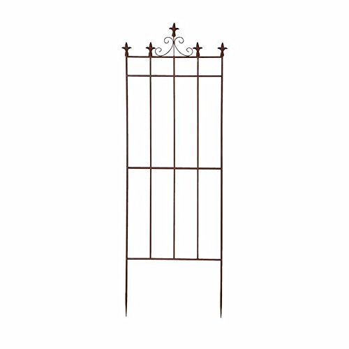 Esschert Design py64 groß 2D "Fleur de Lis" Pflanze Unterstützung – Braun Esschert Design py64 groß 2D "Fleur de Lis" Pflanze Unterstützung – Braun von Esschert Design