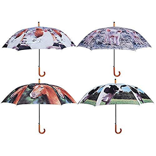 Esschert Design tp137 Regenschirm Farm Tiere, sortiert von Esschert Design