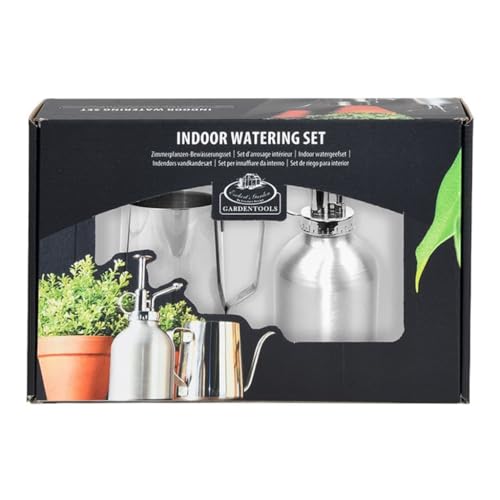 Esschert Garten Zimmer Indoor Gießkanne Pflanzen Sprüher 2er Set Silber Blumen Esschert Garten Zimmer Indoor Gießkanne Pflanzen Sprüher 2er Set Silber Blumen von Esschert Design