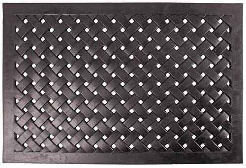 Fußmatte Rug Size: 76,2 x 45,7, Schwarz von Esschert Design