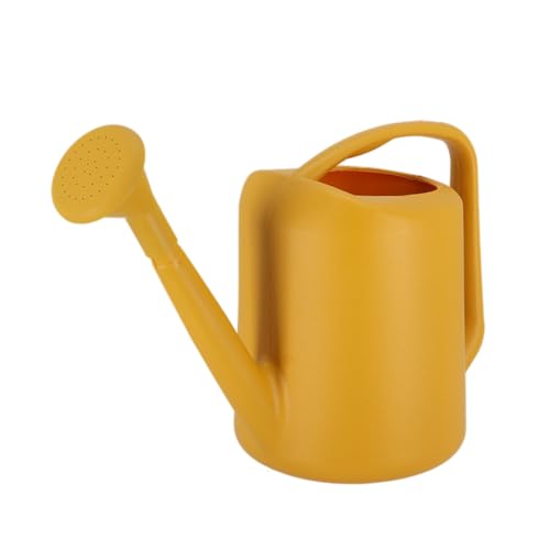 Gießkanne 5 L GELB Kunststoff incl. Ausgießer Garten Blumen modern Kanne Brause von Esschert Design