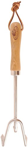 Handharke aus Edelstahl mit Eschenholzgriff von Esschert Design
