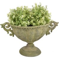 Pflanzen Vase, Aged Metal | Esschert Design® von Esschert Design