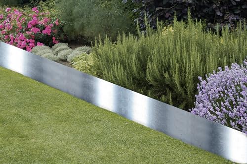 Rasenkante aus verzinktem Metall von Esschert Design