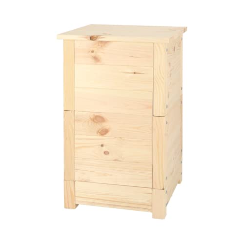 Esschert Design Wurmkiste aus Holz, Wurmkiste, Biomülleimer, Wurmfarm, Holzkomposter, natur Esschert Design Wurmkiste aus Holz, Wurmkiste, Biomülleimer, Wurmfarm, Holzkomposter, natur von Esschert Design