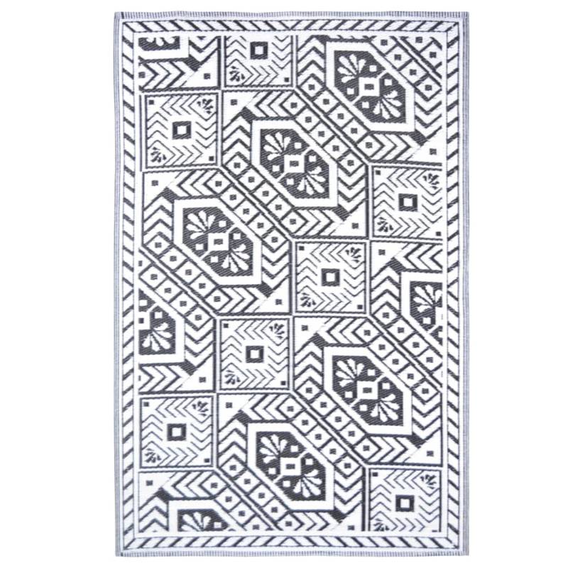 Esschert Design Outdoorteppich 182x122 Cm Rautenmuster 658369 von Esschert