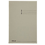 Esselte Manilla Jurismappe 1032307 Foolscap Grau Recycelter Karton 250 Blatt 23,3 x 35 x 2 cm 50 Stück von Esselte