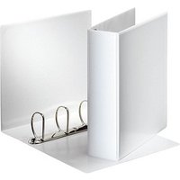 Esselte Präsentationsringbuch 4-Ringe weiß 8,5 cm DIN A4 von Esselte