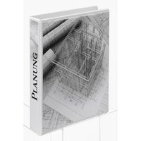 Esselte Präsentationsringbücher 4-Ringe DIN A4 5.1 cm weiß von Esselte