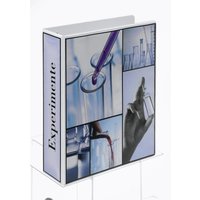 Esselte Präsentationsringbücher 4-Ringe DIN A4 7.7 cm weiß von Esselte