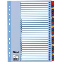 Esselte Ordnerregister DIN A4 Vollformat 1-31 farbig 31-teilig, 1 Satz von Esselte