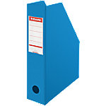 Esselte VIVIDA Stehsammler 56005 DIN A4 Karton, PVC Blau 7,2 x 24,2 x 31,8 cm von Esselte