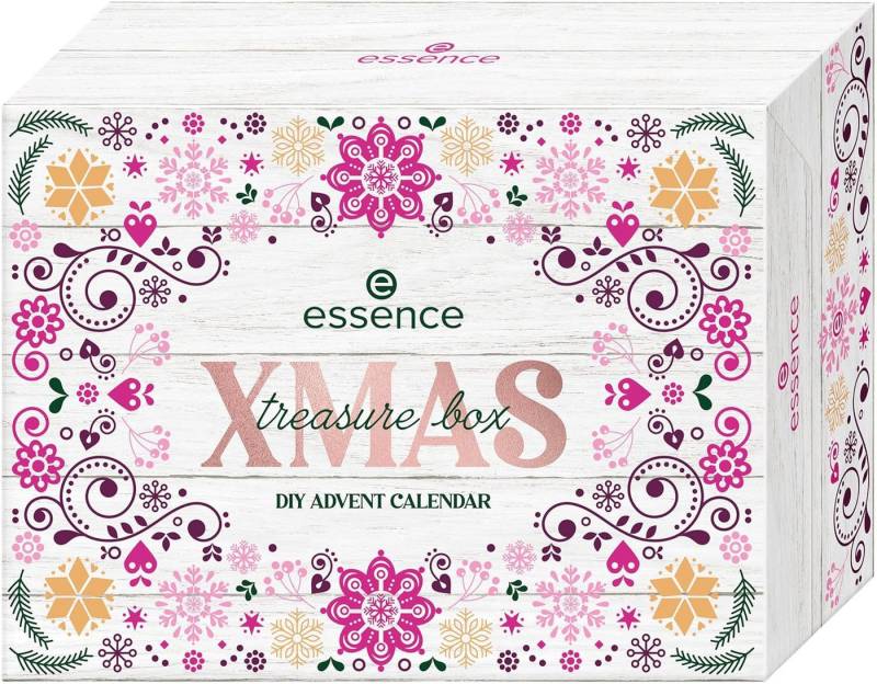 Essence Adventskalender Essence DIY Adventskalender XMAS Treasure Box 2025 (24-tlg) von Essence