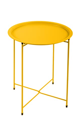 Essenciel Green Tisch, Legierter Stahl, Solargelb, 46 cm von Essenciel Green