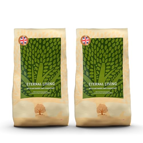 Essential Eternal Living 2 x 10 kg | Eier, brauner Reis & Ackerbohnen | Getreidefrei Hundefutter für alle Rassen mit empfindlichem Magen oder Allergien | OVO-vegan | nach dem BOF-Prinzip Essential Eternal Living 2 x 10 kg | Eier, brauner Reis & Ackerbohnen | Getreidefrei Hundefutter für alle Rassen mit empfindlichem Magen oder Allergien | OVO-vegan | nach dem BOF-Prinzip von Essential Foods