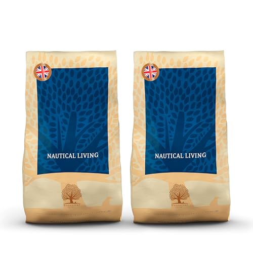Essential Nautical Living 2 x 10 kg | Getreidefrei Hundetrockenfutter mit Lachs, Forelle & Dorsch | BOF genehmigt & hundefutter mit hohem fleischanteil | maritimes trockenfutter für Hunde Essential Nautical Living 2 x 10 kg | Getreidefrei Hundetrockenfutter mit Lachs, Forelle & Dorsch | BOF genehmigt & hundefutter mit hohem fleischanteil | maritimes trockenfutter für Hunde von Essential Foods