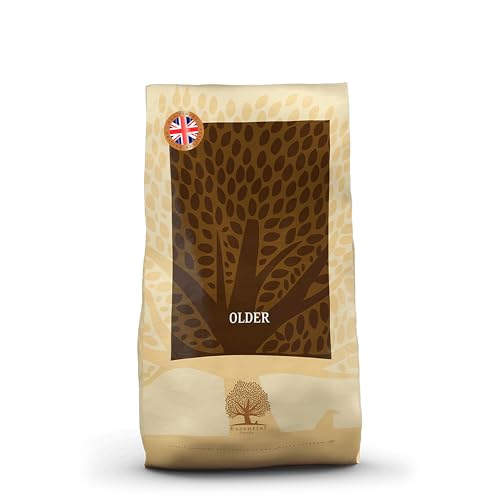 Essential Older 10 kg | Huhn, Ente, Lachs & Forelle | Getreidefrei Hundefutter für große Senior Hunde | hoher Fleischanteil | nach dem BOF-Prinzip von Essential Foods