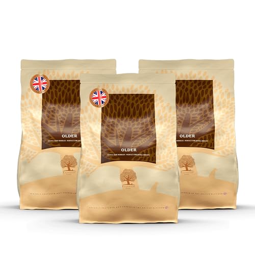 Essential Older 3 x 2,5 kg | Huhn, Ente, Lachs & Forelle | Getreidefrei Hundefutter für Senior Hunde | hoher Fleischanteil | nach dem BOF-Prinzip Essential Older 3 x 2,5 kg | Huhn, Ente, Lachs & Forelle | Getreidefrei Hundefutter für Senior Hunde | hoher Fleischanteil | nach dem BOF-Prinzip von Essential Foods