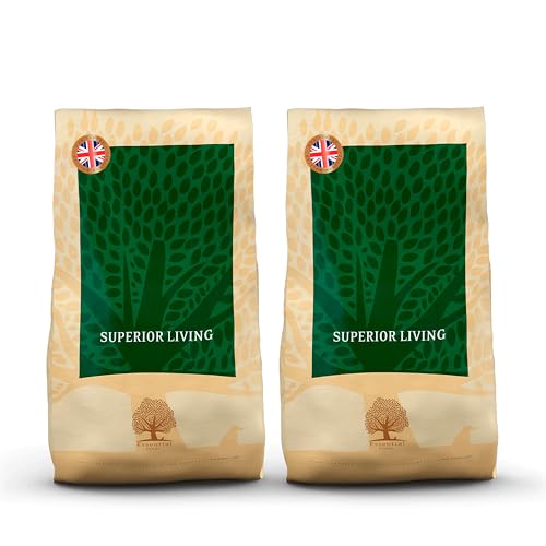 Essential Superior Living 2 x 10 kg | Huhn, Ente, Lachs & Forelle | Getreidefrei Hundefutter für alle Rassen | hoher Fleischanteil | nach dem BOF-Prinzip Essential Superior Living 2 x 10 kg | Huhn, Ente, Lachs & Forelle | Getreidefrei Hundefutter für alle Rassen | hoher Fleischanteil | nach dem BOF-Prinzip von Essential Foods