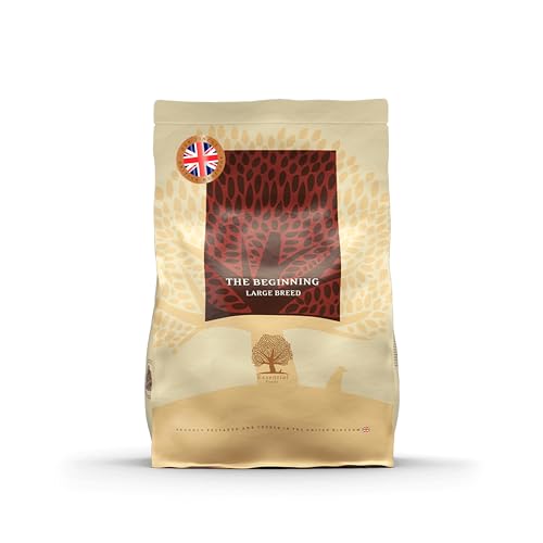 Essential The Beginning Large Breed 2,5 kg | Huhn, Ente, Lachs & Forelle | Getreidefrei Welpenfutter für große Hunde über 15 kg | hoher Fleischanteil | nach dem BOF-Prinzip Essential The Beginning Large Breed 2,5 kg | Huhn, Ente, Lachs & Forelle | Getreidefrei Welpenfutter für große Hunde über 15 kg | hoher Fleischanteil | nach dem BOF-Prinzip von Essential Foods