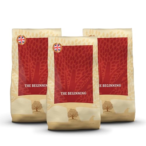 Essential The Beginning Small Breed 3 x 10 kg | Huhn, Ente, Lachs & Forelle | Getreidefrei Welpenfutter für kleine Hunde bis 15 kg | hoher Fleischanteil | nach dem BOF-Prinzip Essential The Beginning Small Breed 3 x 10 kg | Huhn, Ente, Lachs & Forelle | Getreidefrei Welpenfutter für kleine Hunde bis 15 kg | hoher Fleischanteil | nach dem BOF-Prinzip von Essential Foods