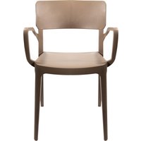 Essentials Gartenstuhl "Wing", 1 St., sandfarben beige Stapelstuhl Kunststoff von Essentials