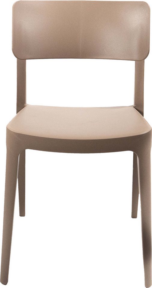 Essentials Stapelstuhl Wing (1 St), sandfarben beige, Kunststoff von Essentials