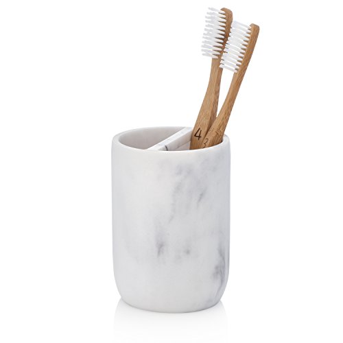 EssentraHome Stehen Blanc Sammlung Zahnbürstenhalter für Vanity Platten Zahnbürstenhalter Weiß EssentraHome Stehen Blanc Sammlung Zahnbürstenhalter für Vanity Platten Zahnbürstenhalter Weiß von Essentra Home