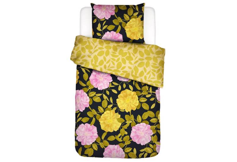 Essenza Bettwäsche Bloom With a view Schwarz, Perkal, 2 teilig Essenza Bettwäsche Bloom With a view Schwarz, Perkal, 2 teilig von Essenza