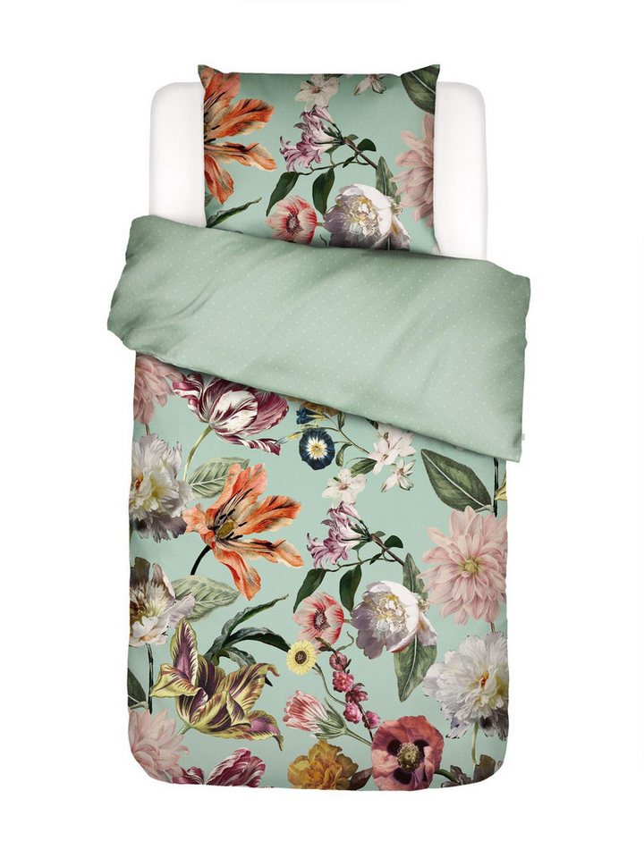 Essenza Bettwäsche Filou, Satin, 2 teilig, mit floralem Muster von Essenza