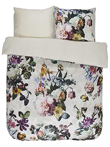 ESSENZA Bettwäsche Fleur Ecru, 200x200 + 2X 80x80 cm - 100% Baumwollsatin 205TC - Blumen ESSENZA Bettwäsche Fleur Ecru, 200x200 + 2X 80x80 cm - 100% Baumwollsatin 205TC - Blumen von ESSENZA