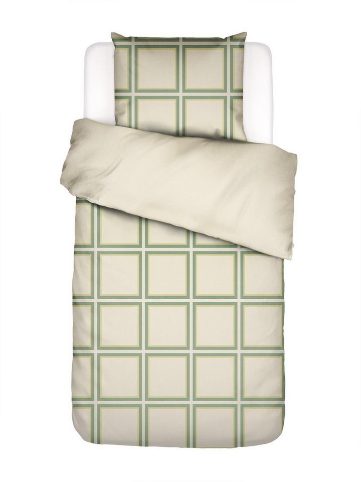 Essenza Bettwäsche Luca, Satin, 2 teilig, mit karo muster Essenza Bettwäsche Luca, Satin, 2 teilig, mit karo muster von Essenza