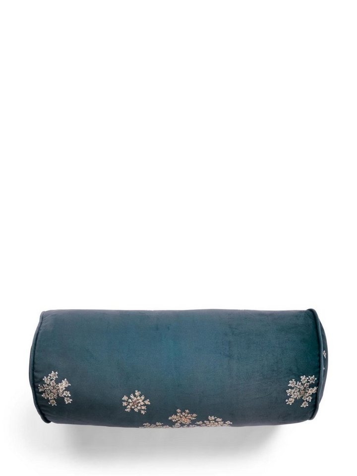 Essenza Dekokissen Lauren, aus weichem Samt mit Blumenprint von Essenza