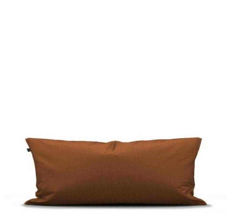 Essenza Kissenhülle Minte Leather Brown von Essenza