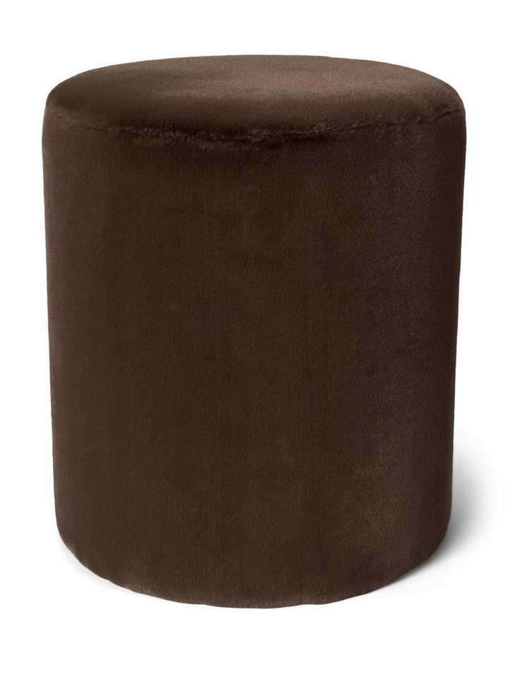 Essenza Sitzwürfel Furry (1 St), aus sehr weichem Material und einfarbig von Essenza
