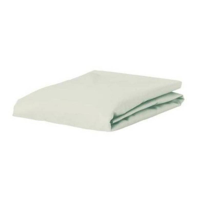 Essenza Spannbettlaken Minte Spannbetttuch 90 x 200 cm, Baumwollsatin, Gummizug: rundum Essenza Spannbettlaken Minte Spannbetttuch 90 x 200 cm, Baumwollsatin, Gummizug: rundum von Essenza