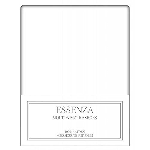 ESSENZA Spannbettlaken Molton Weiß, 180x200 cm - 100% Baumwollrenforce - Uni ESSENZA Spannbettlaken Molton Weiß, 180x200 cm - 100% Baumwollrenforce - Uni von ESSENZA