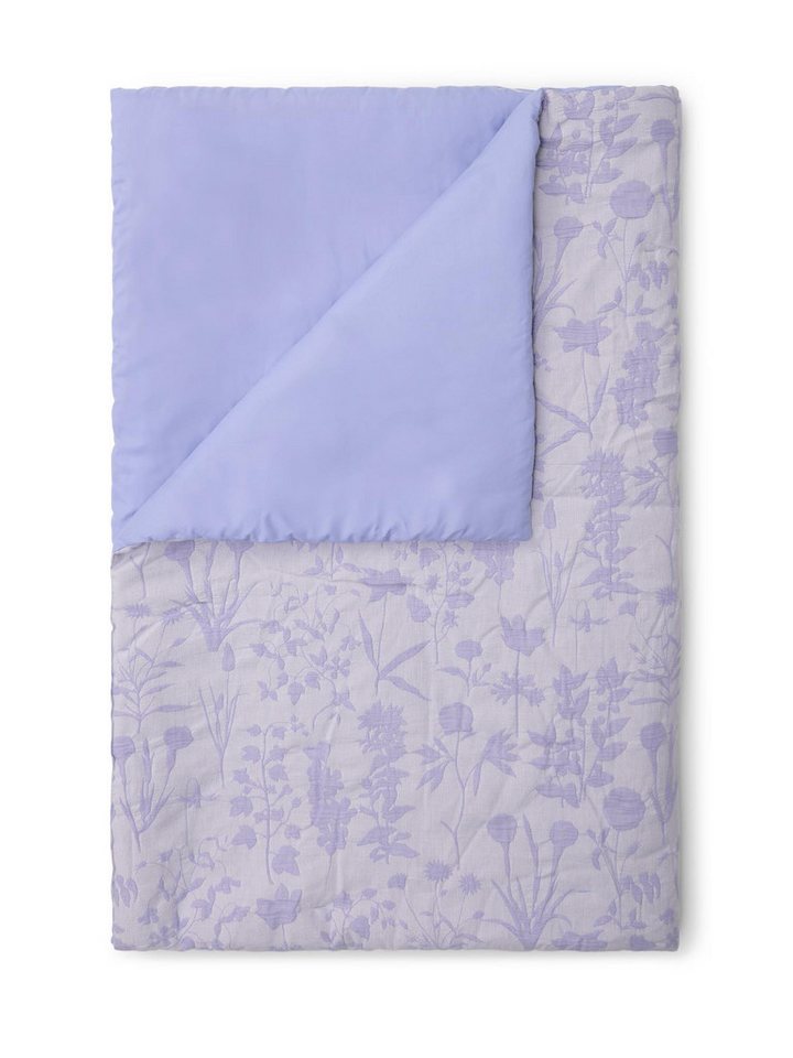 Essenza Tagesdecke Maribel, Matelassé mit Blumenmuster von Essenza