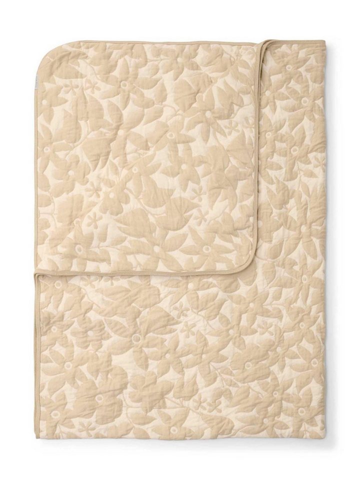 Plaid Imara, Essenza, mit Blumenprint von Essenza